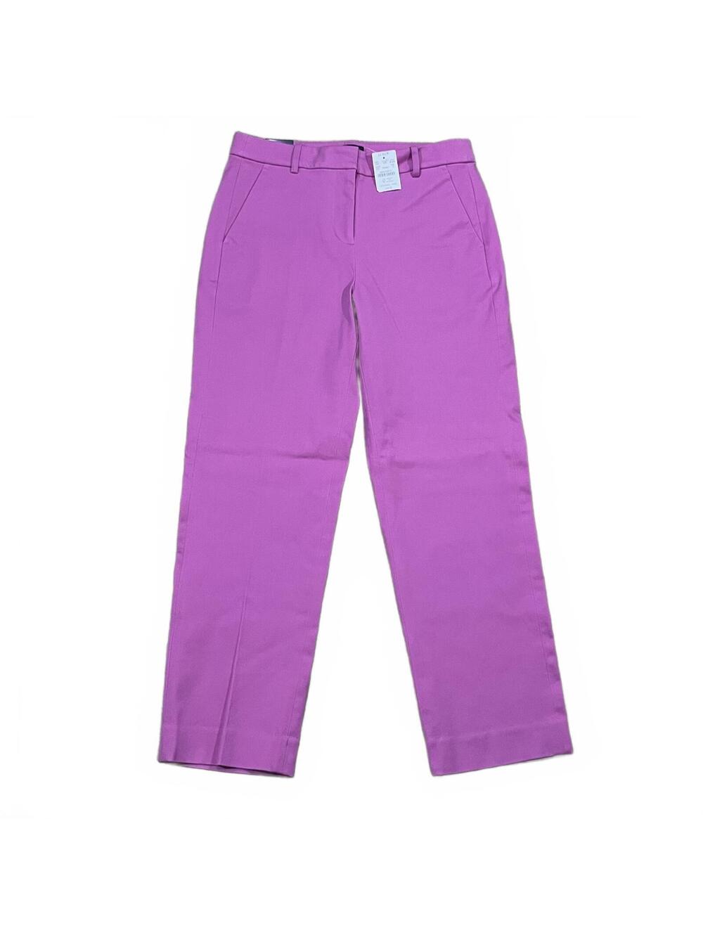 NWT J. Crew Womens Kallie Pants Pink Size 6